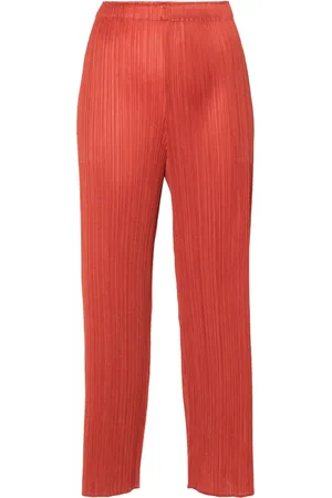 PLEATS PLEASE ISSEY MIYAKE Monthly Colors: April straight-leg trousers