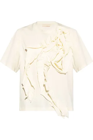ULLA JOHNSON Aris ruffle-detail T-shirt
