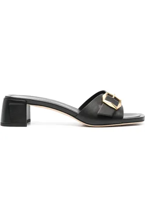 Jimmy Choo Hawke 40mm leather mules