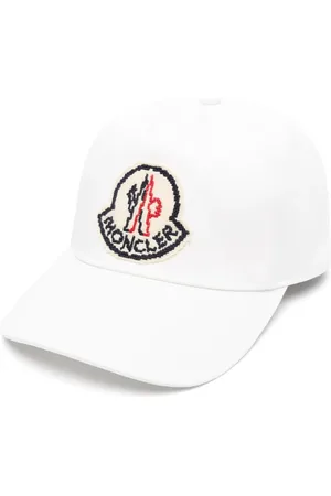 Moncler Logo-appliqué cotton cap