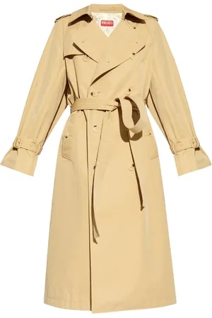 Kenzo Cut-out double-breasted trench coat