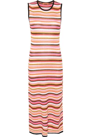 Missoni Striped midi dress
