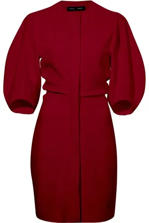 Proenza Schouler Goldie puff-sleeve minidress