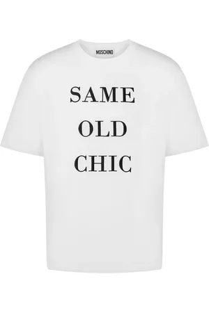 Moschino Graphic-print cotton t-shirt