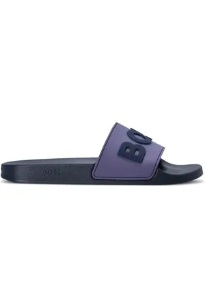 HUGO BOSS Logo-emed slides