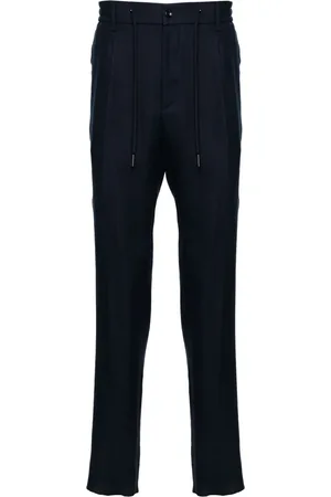 TAGLIATORE Newman mid-rise tapered trousers
