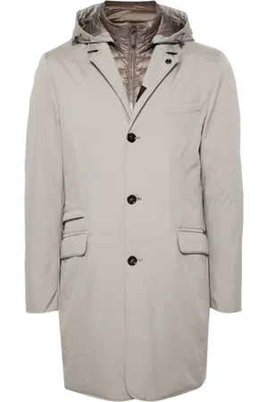 MOORER Redon-PUM hooded coat
