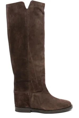Via Roma Knee-high suede boots