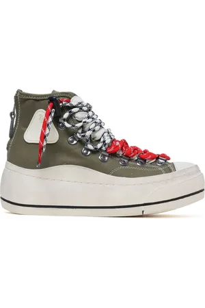 R13 High-top platform sneakers