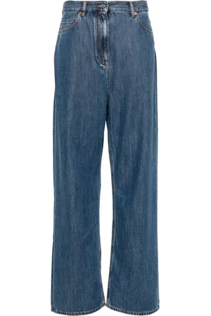 VALENTINO GARAVANI Logo-patch jeans