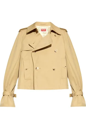 Kenzo Double-breasted flared-sleeve jacket