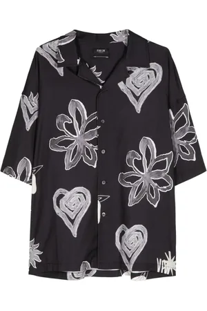 FIVE CM Floral-print cotton-blend shirt