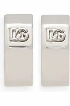 Dolce & Gabbana DG logo faceted earrings