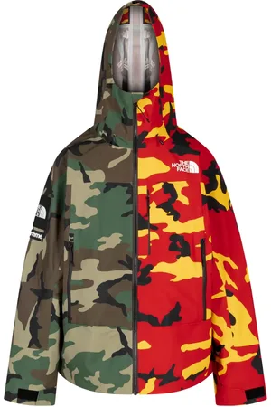 Supreme X The North Face camouflage-pattern shell jacket