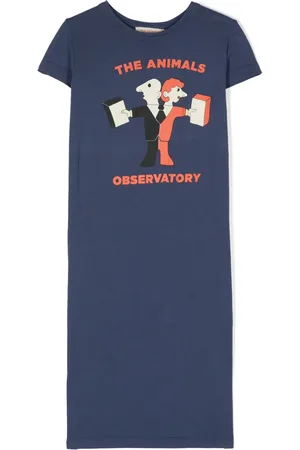 The Animals Observatory Gorilla cotton dress