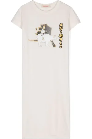 The Animals Observatory Gorilla cotton dress