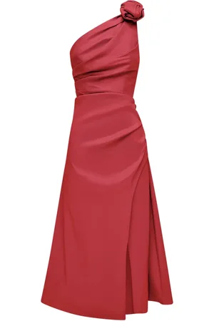 RACHEL GILBERT Beki taffeta midi dress