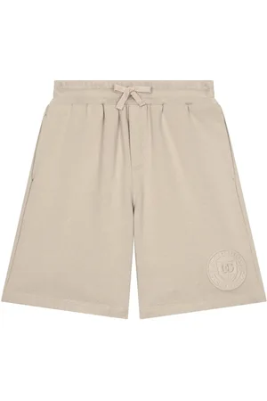 Dolce & Gabbana Logo-print cotton shorts