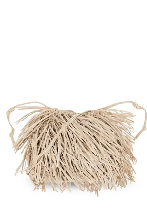 ULLA JOHNSON Valeria fringed shoulder bag