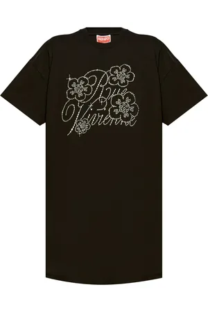 Kenzo Stud-embellished T-shirt dress