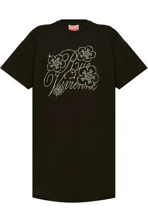 Kenzo Stud-embellished T-shirt dress