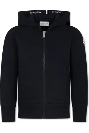 Moncler Logo-patch zip-fastening hoodie