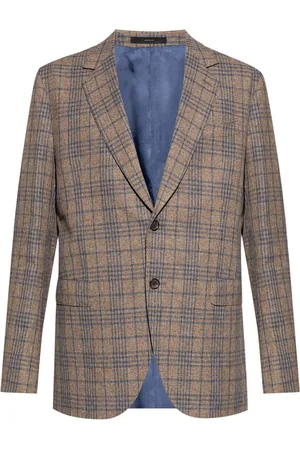 Paul Smith Check-pattern single-breasted blazer