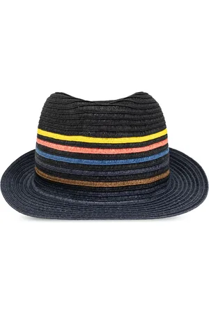 Paul Smith Striped wide-brim sun hat