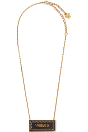 VERSACE 90s Logo large necklace