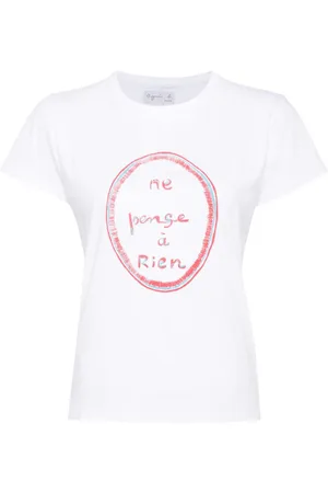 AGNÈS B. Brando graphic-print cotton T-shirt