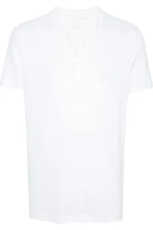 Majestic Mélange linen-blend T-shirt