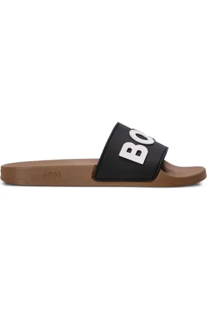 HUGO BOSS Logo-emed slides