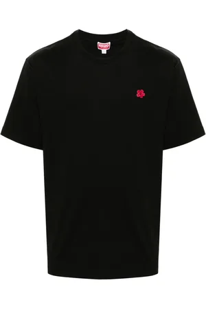 Kenzo Boke Flower-patch T-shirt