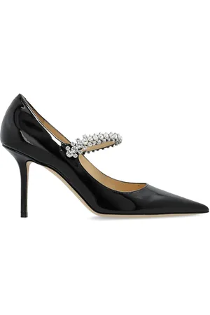 Jimmy Choo Bing 85mm leather pumps