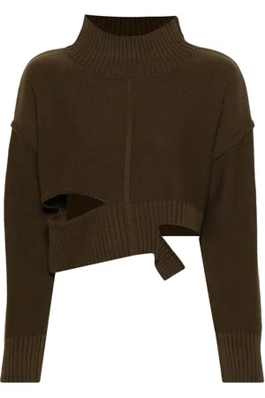 Maison Margiela Distressed cropped jumper