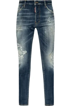 Dsquared2 Distressed slim-cut jeans