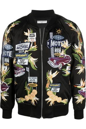 Givenchy Motel-embroidered bomber jacket
