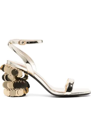 Paco rabanne 95mm paillette-embellished sandals