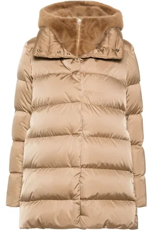 HERNO Layered puffer coat