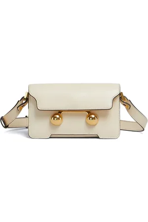 Marni Mini Trunkaroo leather shoulder bag
