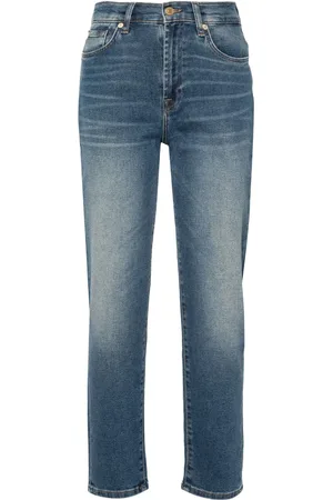 7 for all Mankind Malia high-rise tapered jeans