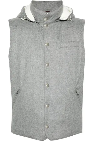 Brunello Cucinelli Hooded padded gilet