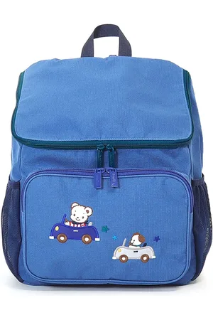 Familiar Zipped cotton backpack