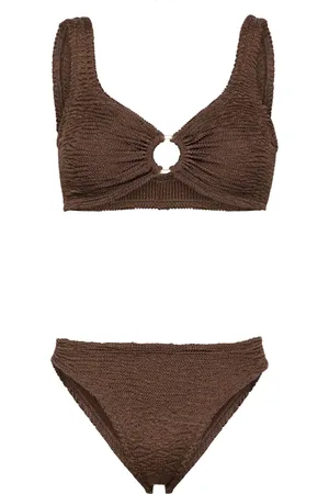 Para Mi Irina seersucker bikini