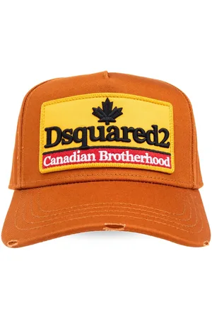 Dsquared2 Logo-appliqué cotton cap
