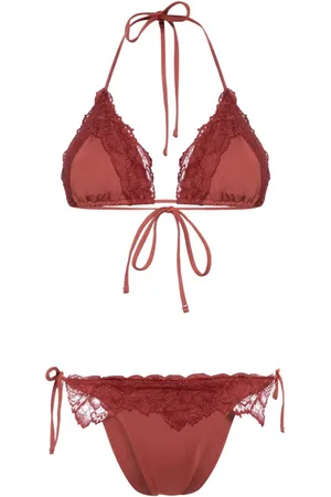 Para Mi Kourtney lace-detail bikini