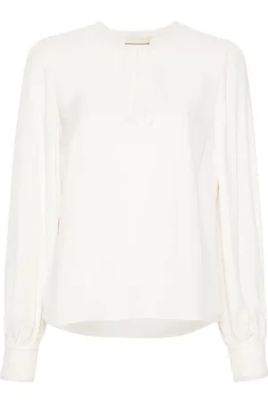 ULLA JOHNSON Greta crepe blouse