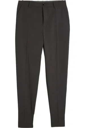 UNDERCOVER Logo-appliqu?? tapered cotton trousers