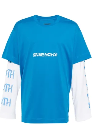 Givenchy Layered printed cotton T-shirt