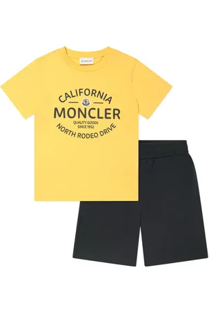 Moncler Logo-print shorts set